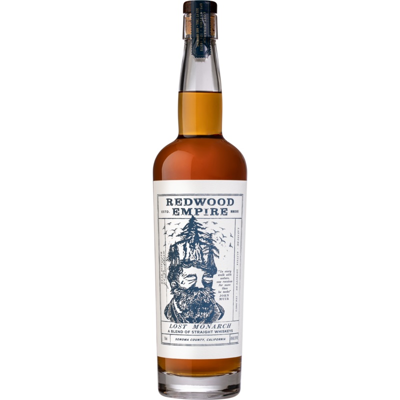 REDWOOD EMPIRE 'LOST MONARCH' WHISKEY 750 mL