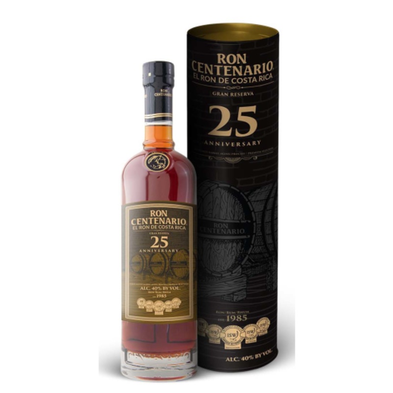 RON CENTENARIO RUM 25 YEAR GRAN RESERVA 750 mL