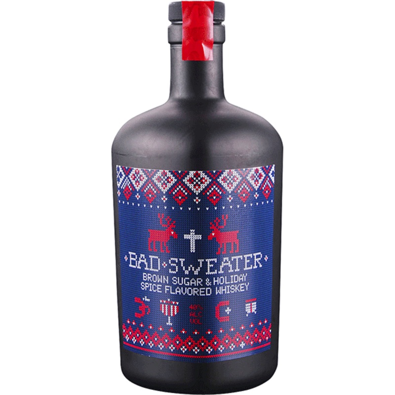 BAD SWEATER HOLIDAY SPICED WHISKEY 750 mL
