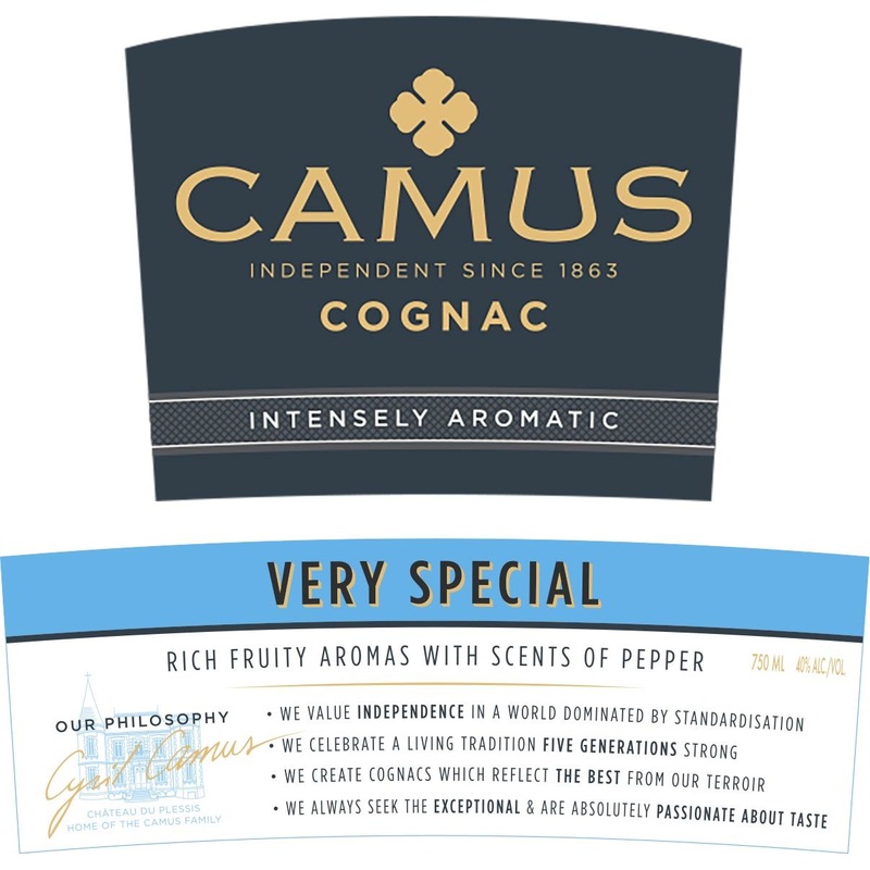 CAMUS COGNAC INTENSELY AROMATIC VS 700 mL