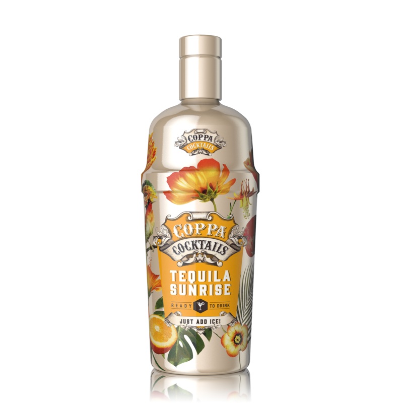 COPPA COCKTAILS TEQUILA SUNRISE 750 mL