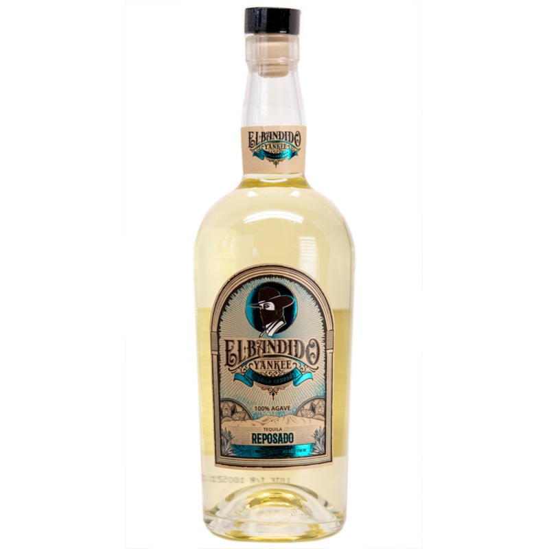 EL BANDIDO YANKEE TEQUILA REPOSADO 750 mL