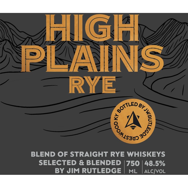 HIGH PLAINS BLENDED RYE WHISKEY 750 mL