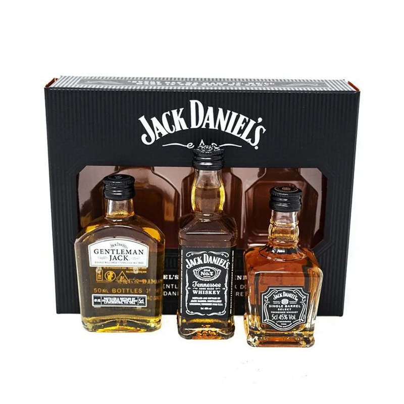 Jack Daniel's Family Of Fine Spirits Miniature, 3 x 5 cl