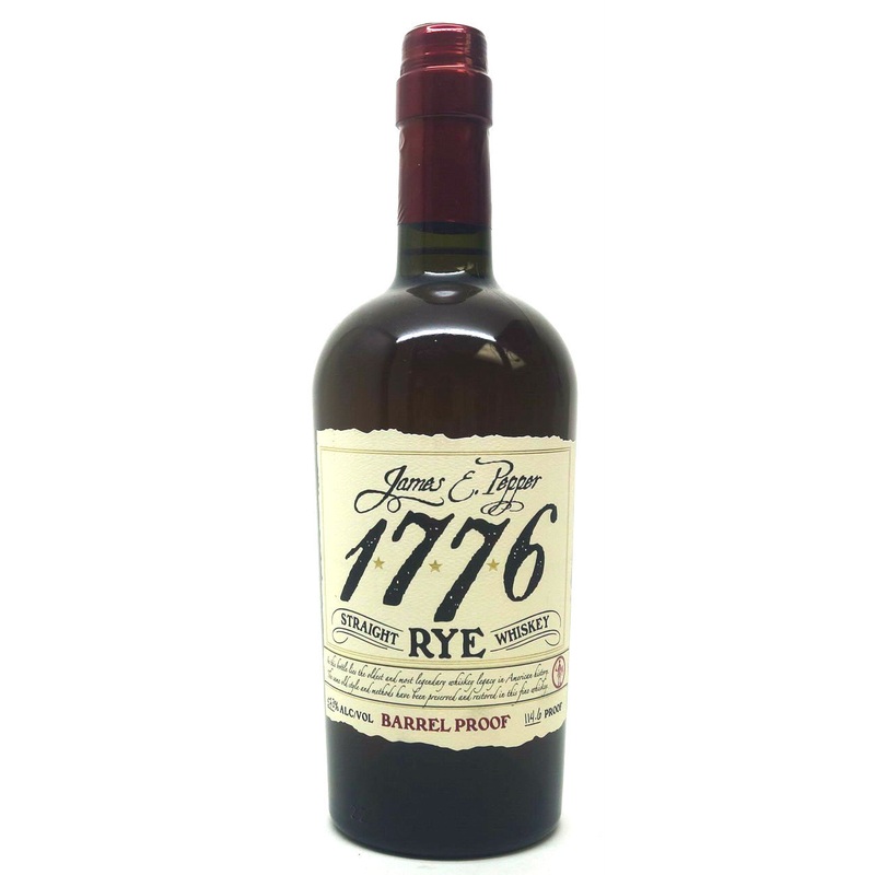 JAMES PEPPER 1776 STRAIGHT BOURBON BARREL PROOF 750 mL