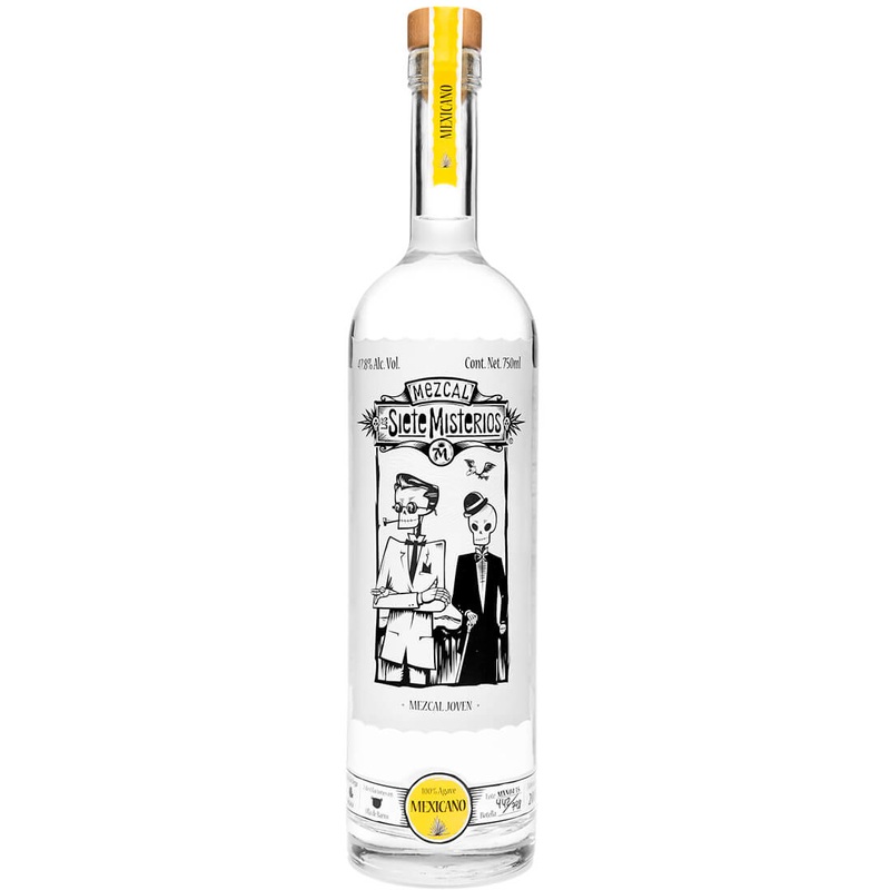 LOS SIETE MISTERIOS MEZCAL ESPADIN MEXICANITO 750 mL