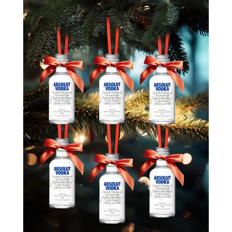 Merry Baubles - Absolut Vodka Miniature Set