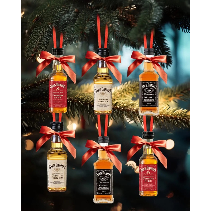 Merry Baubles - Mixed Jack Daniel's Whiskey Miniature Set