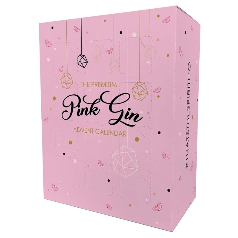 The Premium Pink Gin Advent Calendar, 12 x 5 cl