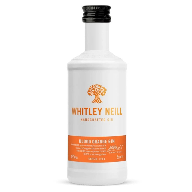 Whitley Neill Blood Orange Gin Miniature, 5 cl