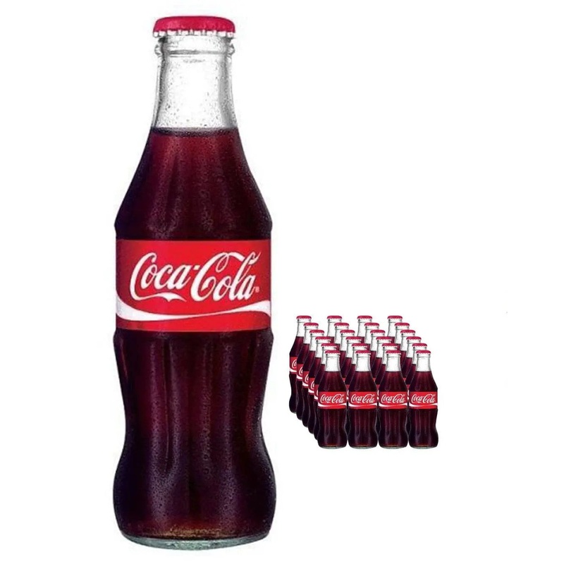 Coca-Cola Glass Bottles Multipack, 24 x 200 ml