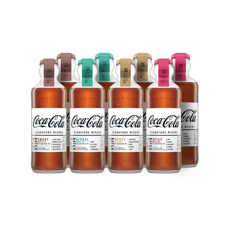 Coca-Cola Signature Mixer Pack, 8 x 200 ml