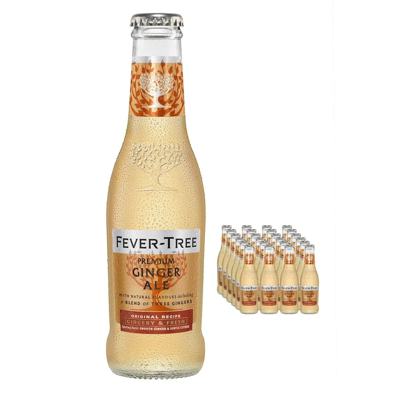 Fever-Tree Premium Ginger Ale Multipack, 24 x 200 ml