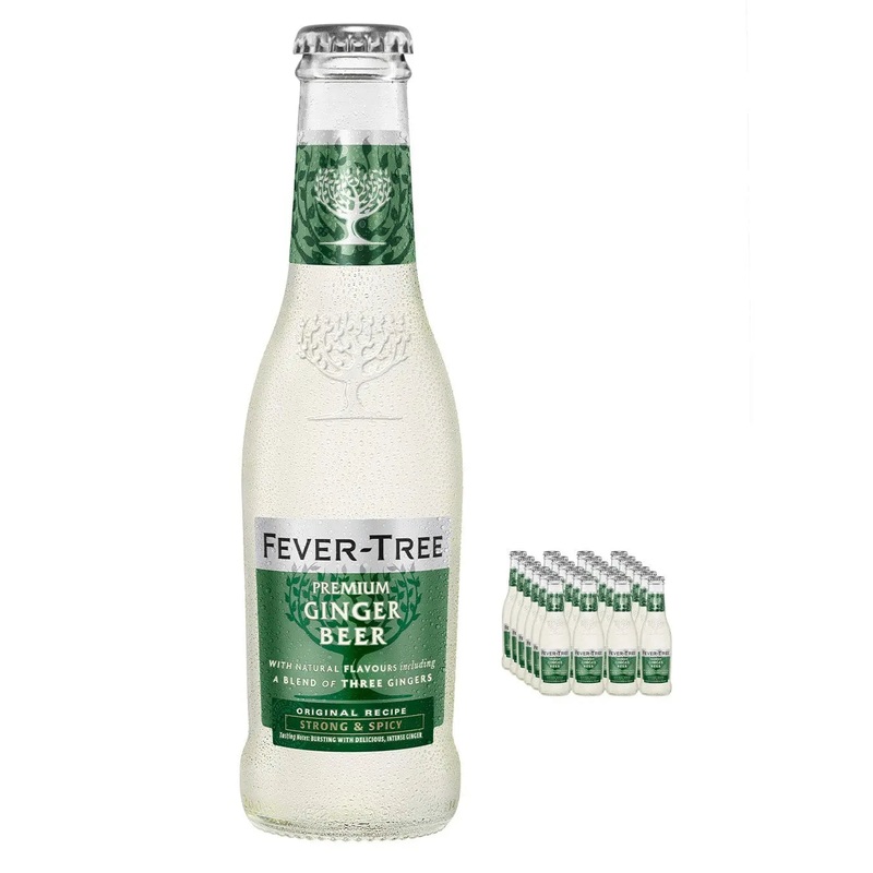Fever-Tree Premium Ginger Beer Multipack, 24 x 200 ml
