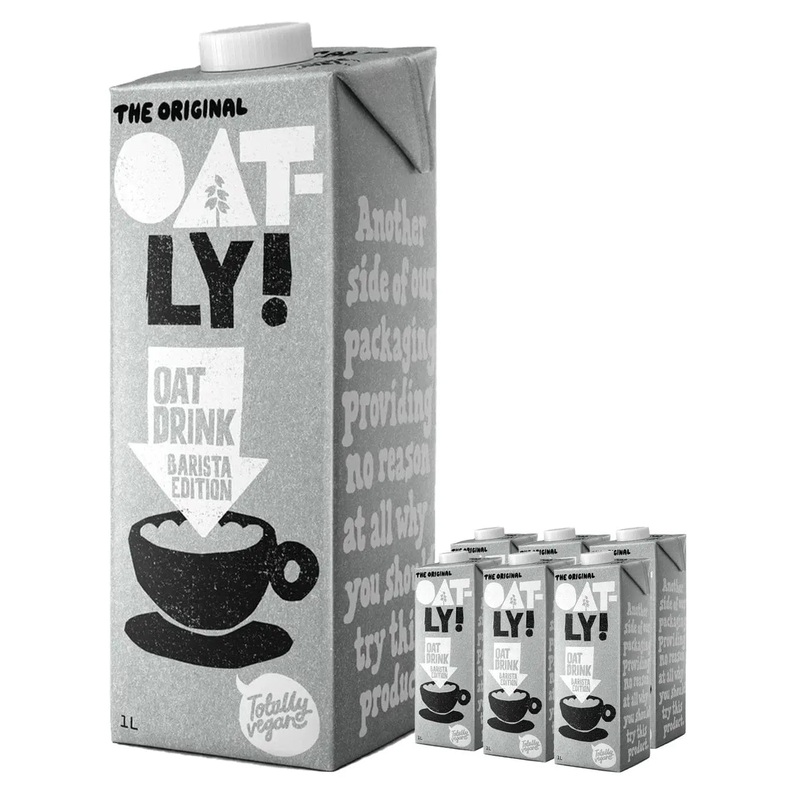 Oatly Oat Drink Barista Edition Multipack, 6 x 1 L