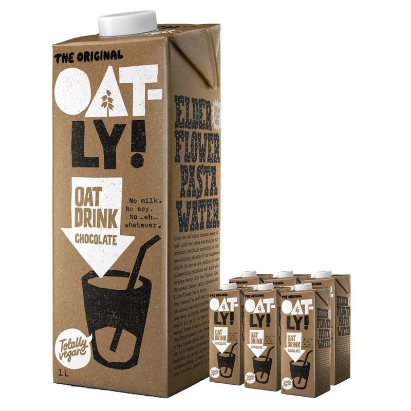 Oatly Oat Drink Chocolate Multipack, 6 x 1 L
