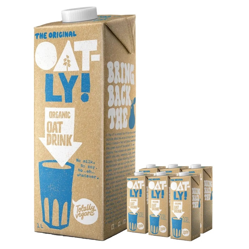 Oatly Oat Drink Organic Multipack, 6 x 1 L