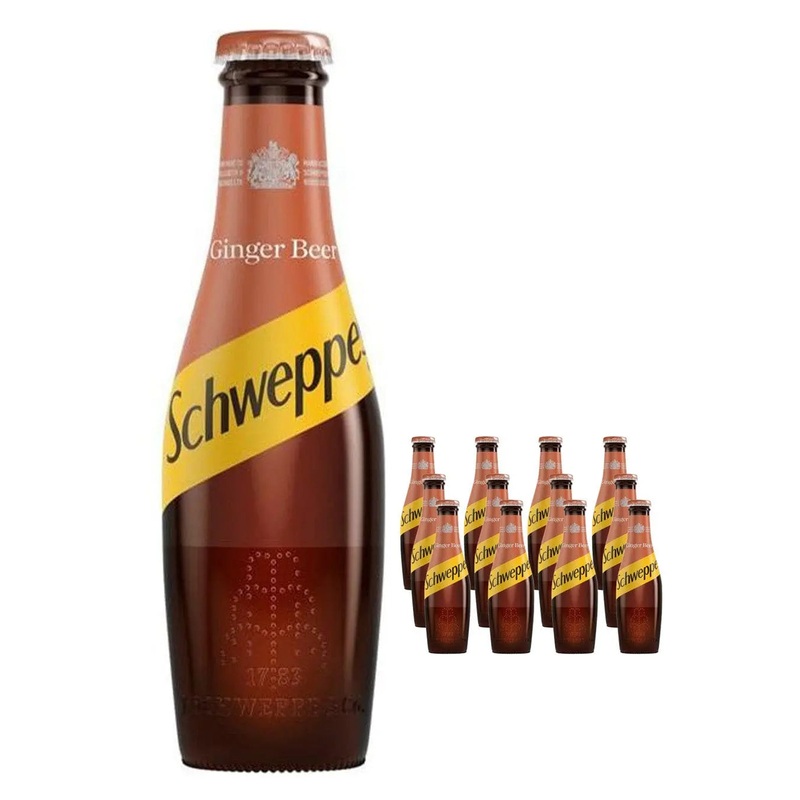 Schweppes Ginger Beer Multipack, 24 x 200 ml