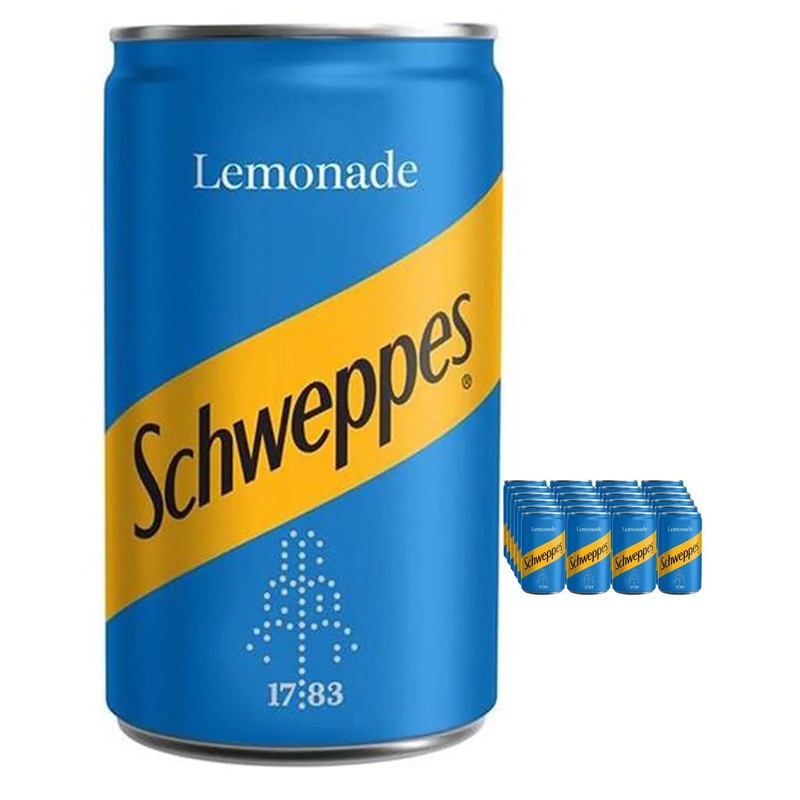 Schweppes Lemonade Can Multipack, 24 x 150 ml