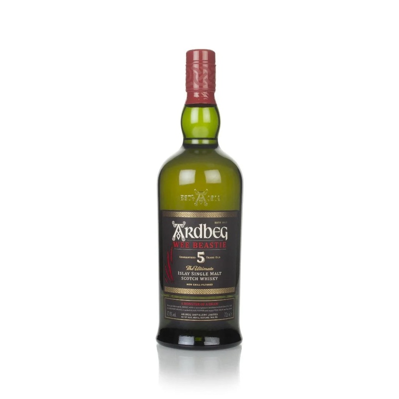 Ardbeg 'Wee Beastie' Islay Single Malt Scotch Whisky 5 Years 750 ML