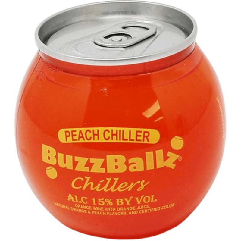 BUZZBALLZ CHILLERS PEACH(15%)8/3PK