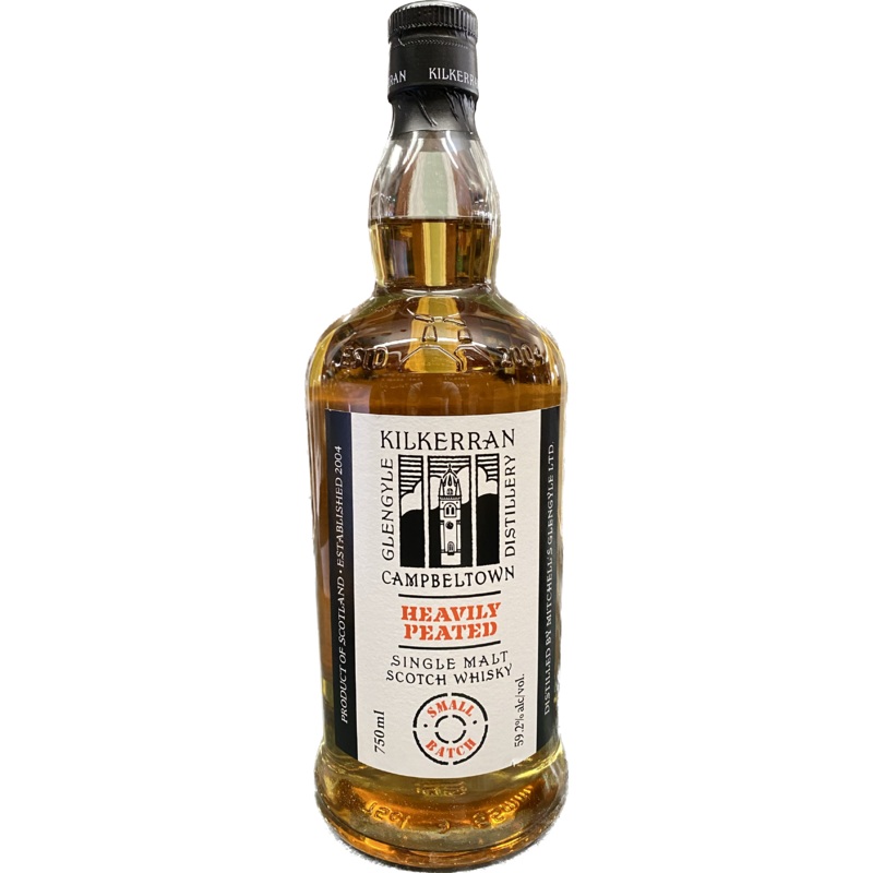 Kilkerran Heavily Peated Small Batch No. 10 Single Malt Scotch 700 ML