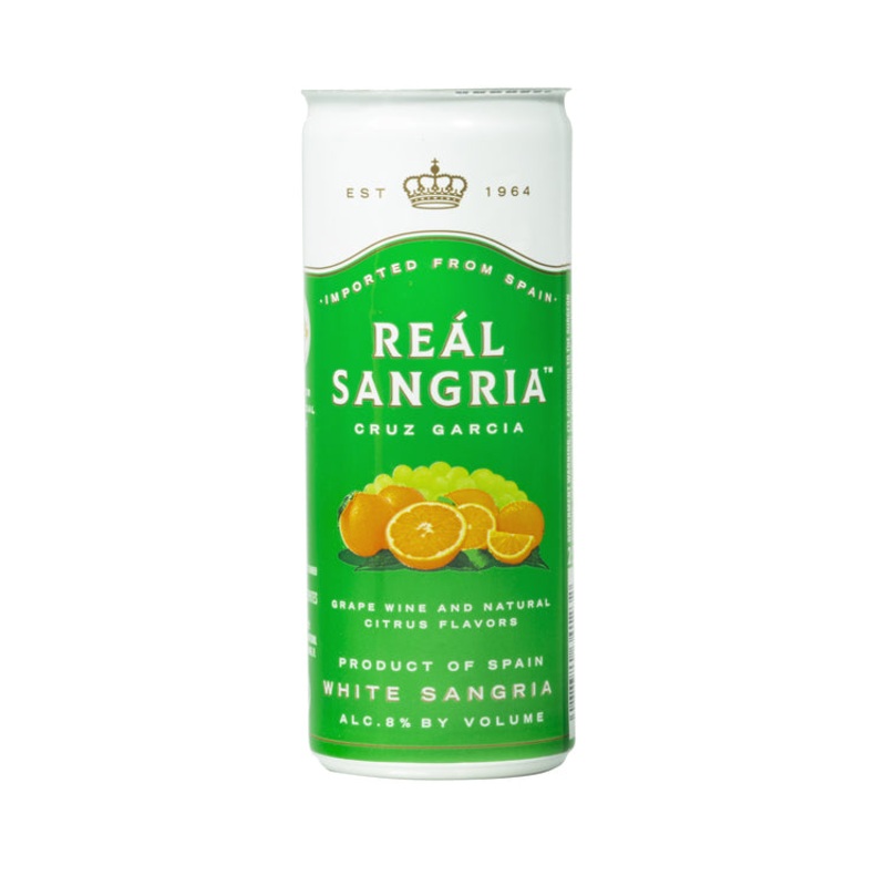 REAL SANGRIA WHITE CAN 6/4PK