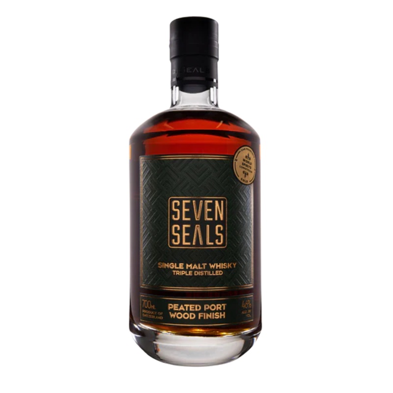 Seven Seals 'Peated Port Wood Finish' Single Malt Whisky 700 ML