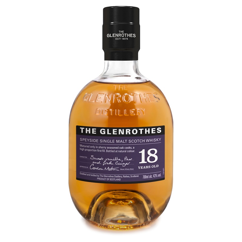 The Glenrothes Single Malt Scotch Whisky 18 Years 750 ML