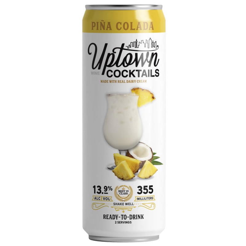 UPTOWN WINE CKTL PINA COLADA CAN