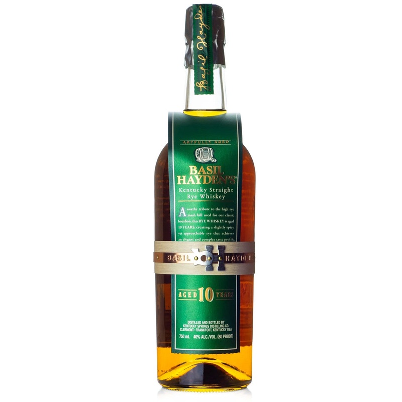Basil Hayden's 10 Year Old Kentucky Straight Rye Whiskey 750ml