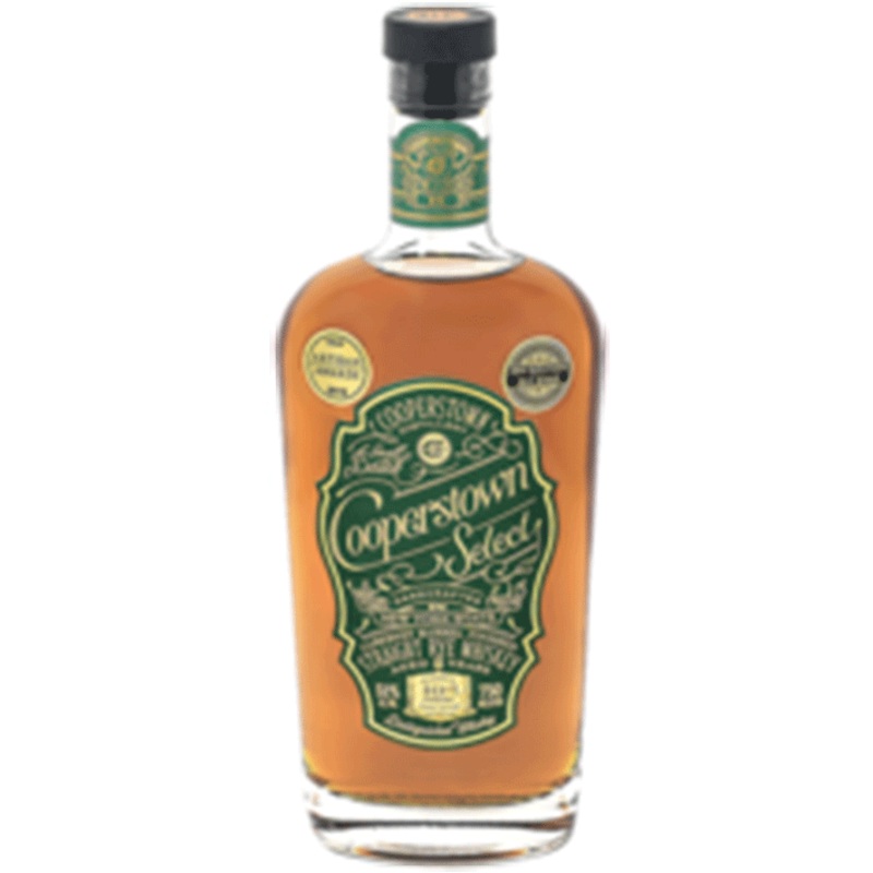 Cooperstown Distillery Select Straight Rye Whiskey