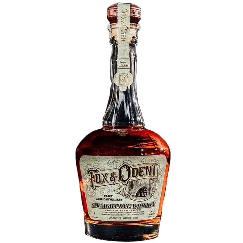Fox & Oden Straight Rye Whiskey