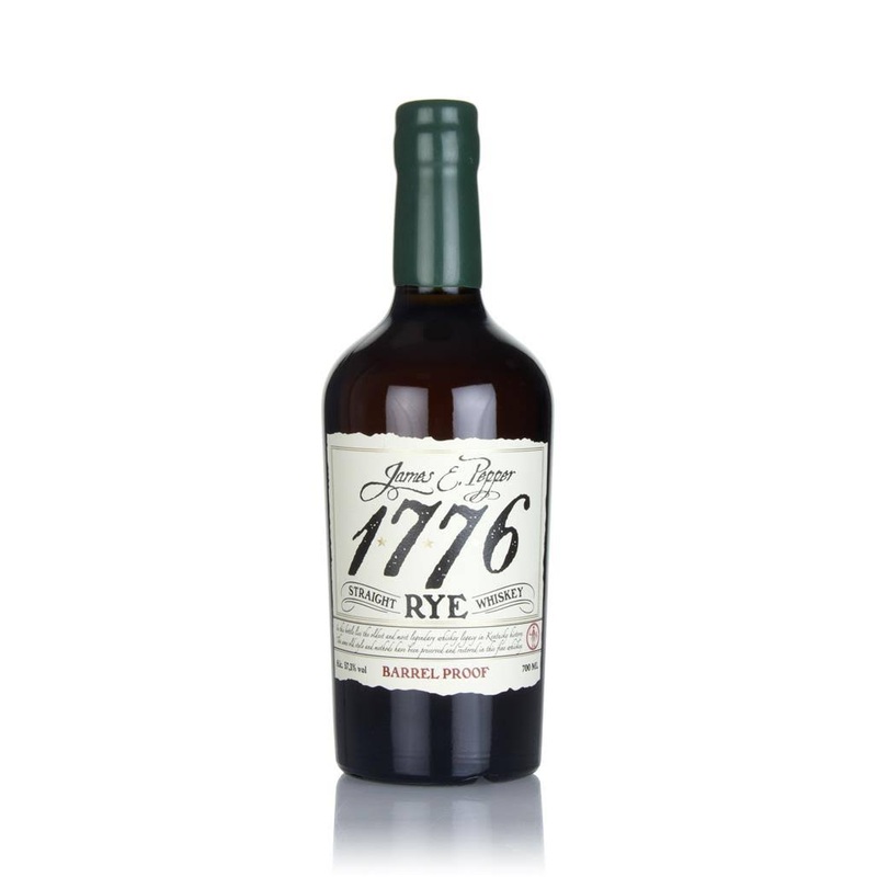 James E. Pepper 1776 Barrel Proof Straight Rye Whiskey 750ml