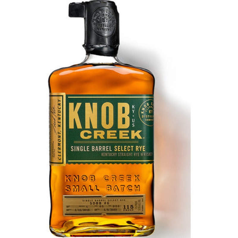 Knob Creek Single Barrel Select Rye Whiskey 'SDBB #1'