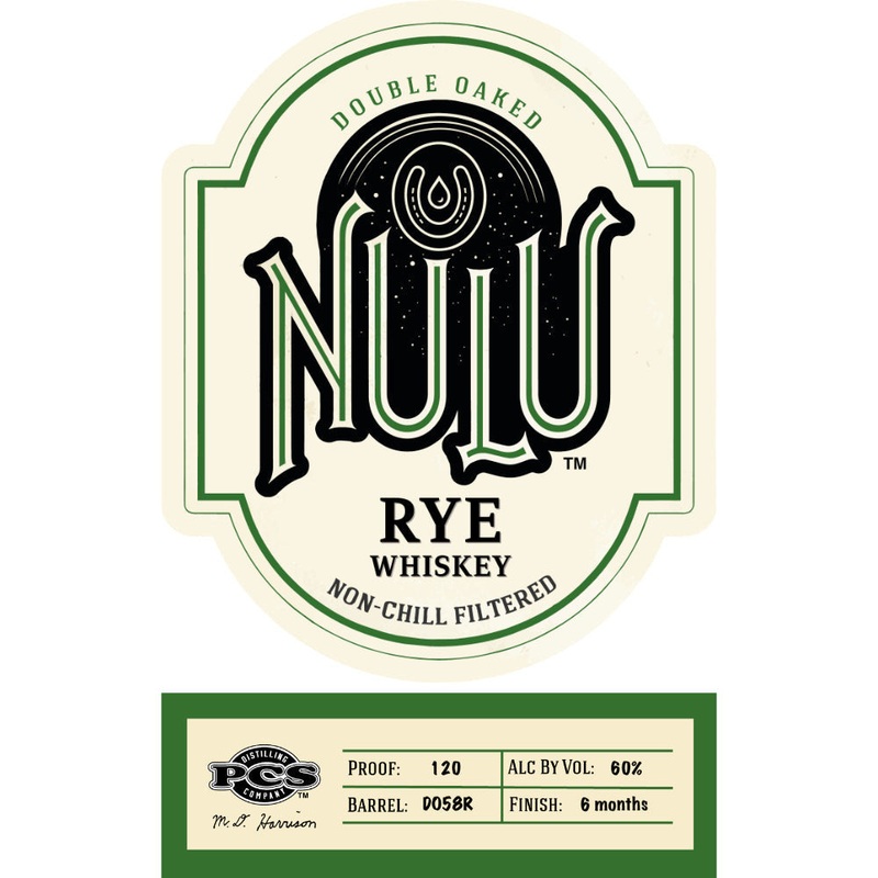 Nulu Double Oaked Rye Whiskey Batch WC3 'West Coast Exclusive'