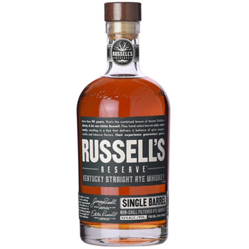 Russell's Reserve Single Barrel Kentucky Straight Rye Whiskey