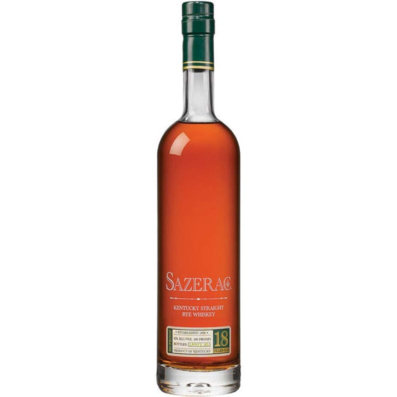 Sazerac 18 Year Old Kentucky Straight Rye Whiskey 2022