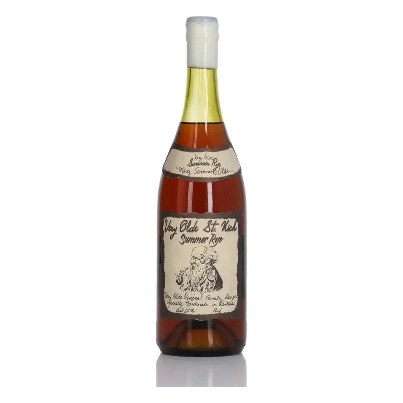 Very Olde St. Nick Summer Rye White Wax Lot 165 9 Summers Old 101 Proof