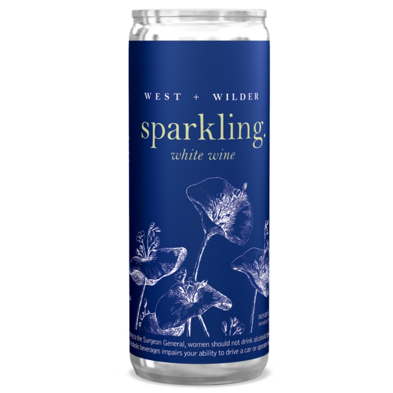 WEST + WILDER SPKL WHITE CAN 12/3P