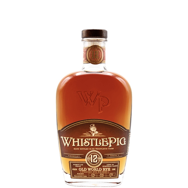 WhistlePig Old World Series Cask Finish 12 Years Old Straight Rye Whiskey 750ml