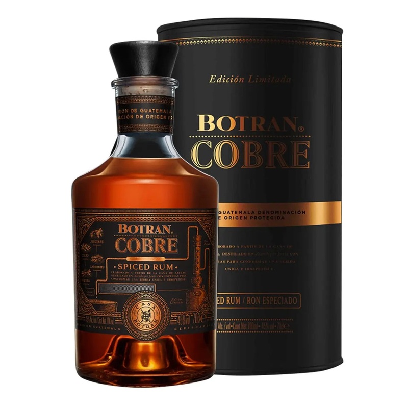 Botran Cobre Spiced Rum, 70 cl