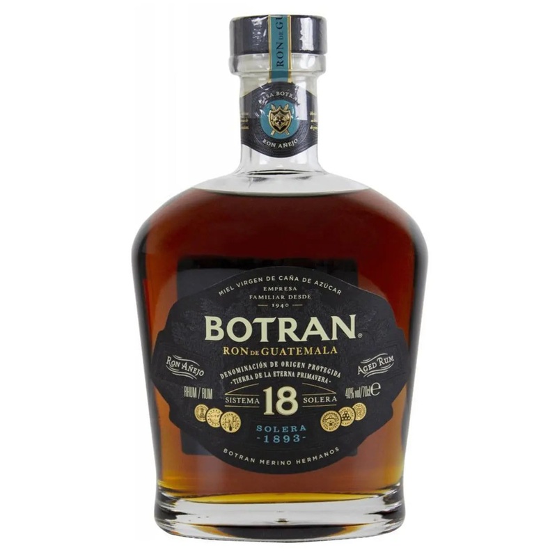Botran Solera 18 Year Old Gran Reserva Rum, 1 L