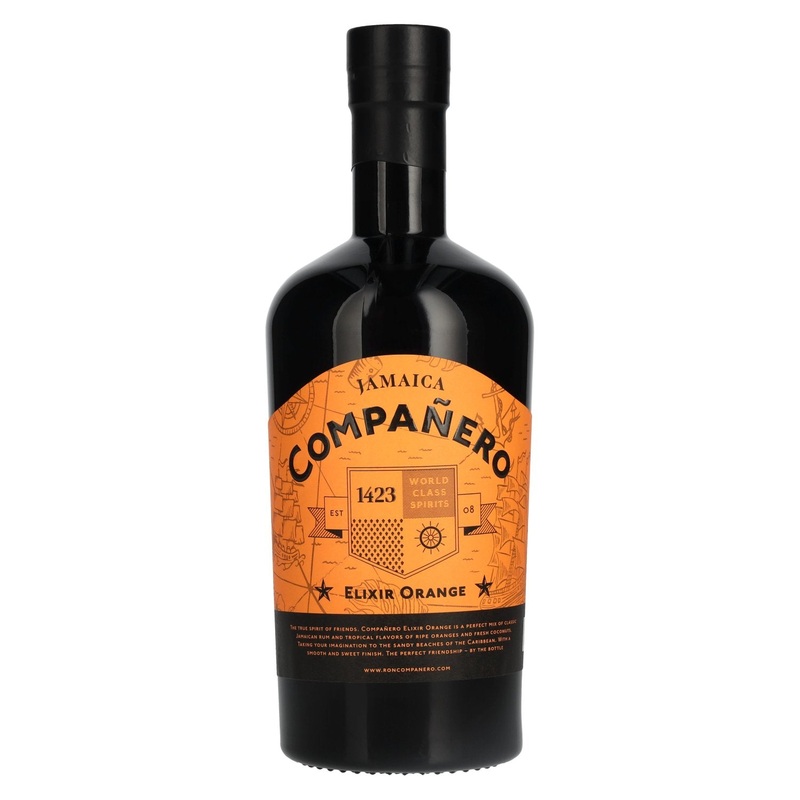 Companero JAMAICA Elixir Orange Rum Liqueur 40% Vol. 0,7l
