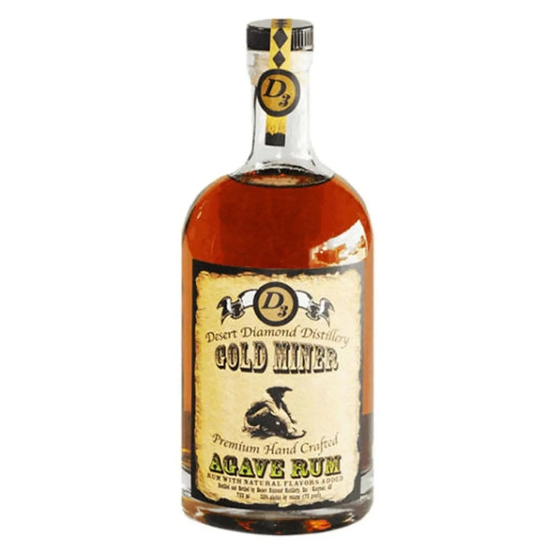 Desert Diamond Gold Miner Agave Rum, 75 cl