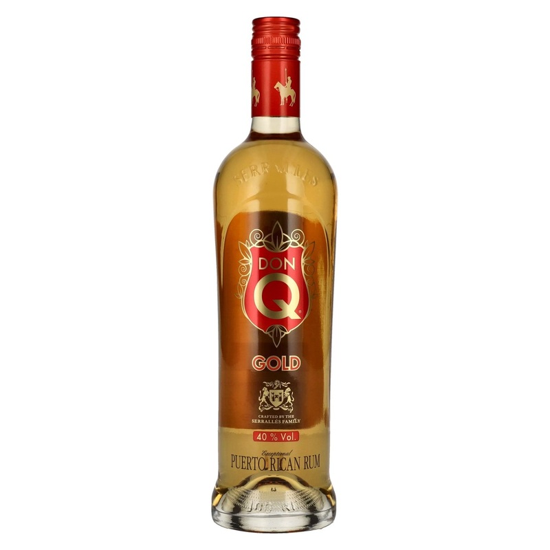 Don Q GOLD Puerto Rican Rum 40% Vol. 0,7l