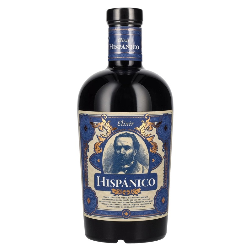 Hispanico Elixir Licor de Ron 34% Vol. 0,7l