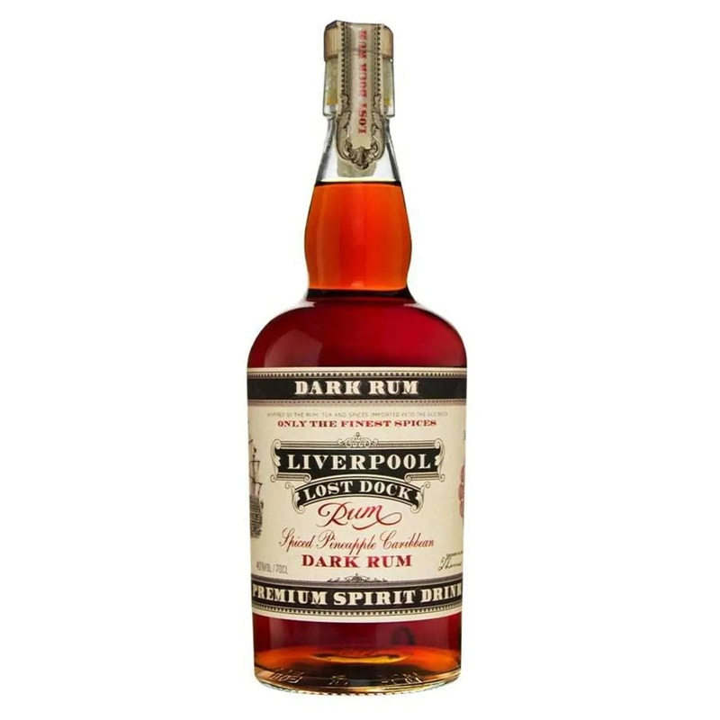 Liverpool Lost Dock Spiced Pineapple Rum, 70 cl
