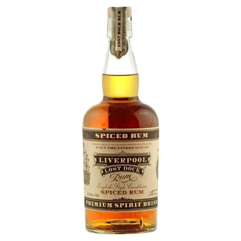 Liverpool Lost Dock Spiced Rum, 70 cl
