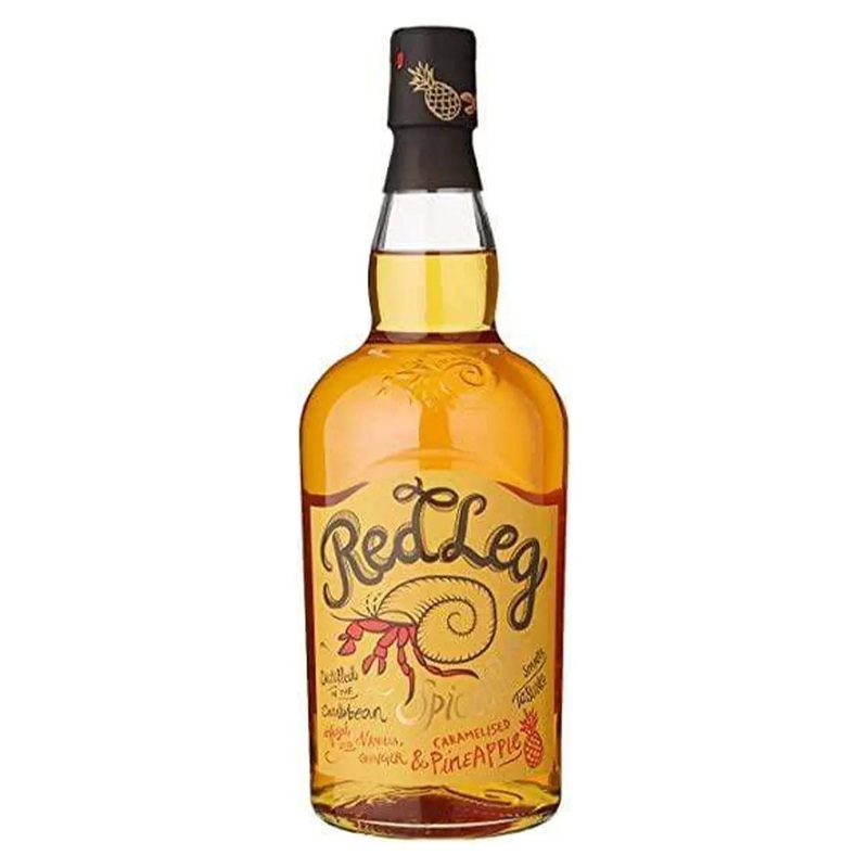 Red Leg Caramelised Pineapple Rum, 70 cl